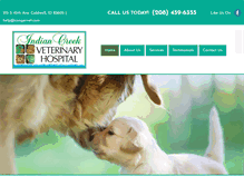 Tablet Screenshot of indiancreekvh.com